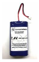 Bateria 7,4 V 2200 Mah Caixa Philco Pht80 Pcx80d * Pcx120* - Sanyo