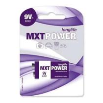 Bateria 9 Volts MXT 6LR61 Alcalina