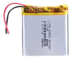 Bateria 904040 3,7v 1500mah 9mm X 40mm X 40mm Com 2 Fios