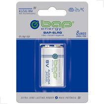 Bateria 9v alcalina bap-6lrg