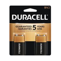 Bateria 9V Alcalina Duracell DURALOCK cartela com 2 unidades