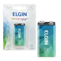 Bateria 9v Alcalina - Elgin