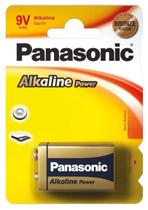 Bateria 9V Alcalina Panasonic - 6LF22XAB/1B