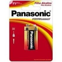 Bateria 9v Alcalina Panasonic Unidade