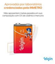 Bateria 9v Comum Elgin Violão Sensor Infra Microfone Radio Bateria 9v Comum Elgin Violão Sensor Infra Microfone Radio