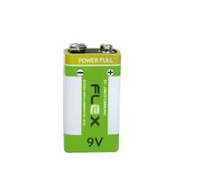 Bateria 9V Flex Zinco Comum Brinquedos Microfone Jogos 1 Un