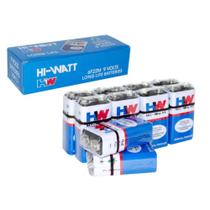Bateria 9V Hi-Watt 6F22M Kit com 10 Unidade Bateria 9V Hi-Watt 6F22M Kit com 10 Unidade
