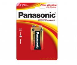 Bateria 9v panasonic alcalina 6lf22x