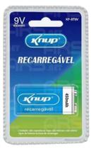 Bateria 9v Recarregável 450mah Original Detector de metal, brinquedos etc