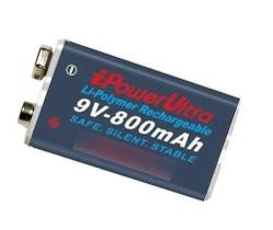 Bateria 9V Recarregável De 800Mah Profissional Ipower Bateria 9V Recarregável De 800Mah Profissional Ipower