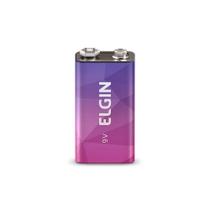 Bateria 9v Recarregável Elgin até 1000 recargas