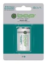 Bateria 9v Volt Bap-6f De Zinco Carbono