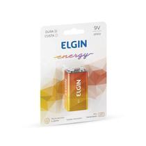 Bateria 9V Zinco Blister Com 1 Elgin