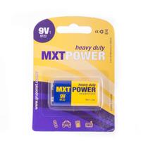 Bateria 9V Zinco Heavy Duty MXT Blister