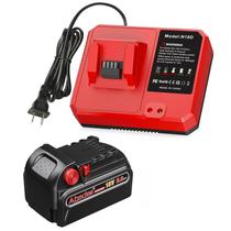 Bateria Abeden 18V 5,0Ah com Carregador para Milwaukee M18 Bateria Abeden 18V 5,0Ah com Carregador para Milwaukee M18