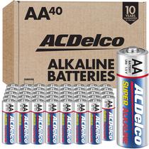 Bateria ACDelco Double AA 1,5 V, pacote com 40 unidades, superalcalina