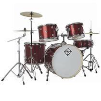 Bateria Acústica 5 Peças Com Bumbo de 22" Série Spark PODSP522ACRD - Dixon