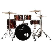 Bateria Acustica Michael Legacy DML420 Sparkle Wine SWR