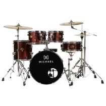 Bateria Acústica Michael Legacy DML420 Sparkle Wine SWR