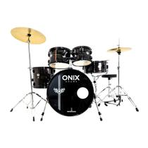 Bateria Acustica Onix Skinny By Nagano 20" Exotic Black