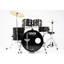 Bateria Acustica Onix Smart By Nagano 22" Exotic Black