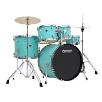 Bateria Acústica Premium Max PM22 Surf Green com Bumbo 22"