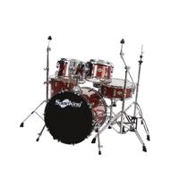 Bateria Acústica Profissional Spanking 20" Com banco Cor:Orange Sparkle
