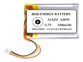 Bateria Aj199 Para Mouse Ajazz Aj199 350mah Com Conector Bateria Aj199 Para Mouse Ajazz Aj199 350mah Com Conector