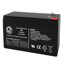 Bateria AJC BX850M compatível 12V 8Ah para nobreak UPS