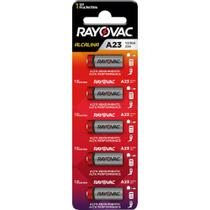 Bateria Alcalina 12 V Rayovac V23ga-5 Para Lanternas Brinquedos Equipamentos - Cartela Com 5 Peças Bateria Alcalina 12 V Rayovac V23ga-5 Para Lanternas Brinquedos Equipamentos - Cartela Com 5 Peças