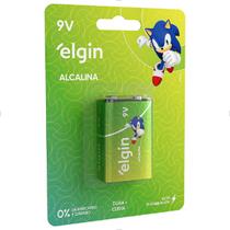 Bateria Alcalina 9 Volts Elgin