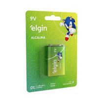 Bateria Alcalina 9 Volts Elgin Bateria Alcalina 9 Volts Elgin