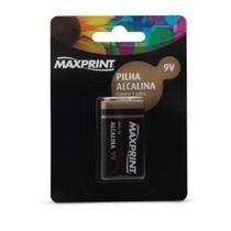 Bateria Alcalina 9V 756396 1 UN Maxprint Bateria Alcalina 9V 756396 1 UN Maxprint