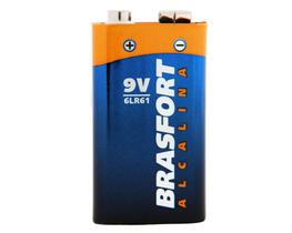 Bateria Alcalina 9V Brasfort 6304 Blister