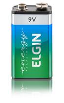Bateria Alcalina 9v Elgin