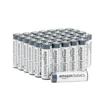 Bateria Alcalina AA Amazon Basics - Pacote com 40 Unidades (1,5V)