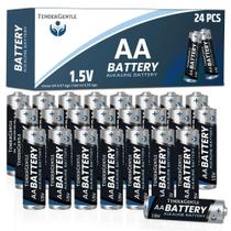 Bateria Alcalina AA TenderGentle Pacote com 24 Unidades 1,5V Bateria Alcalina AA TenderGentle Pacote com 24 Unidades 1,5V