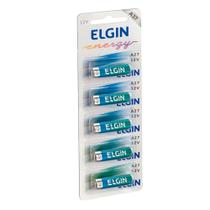 Bateria Alcalina Elgin 12V A27, 5 Unidades - ELE000000082196 Bateria Alcalina Elgin 12V A27, 5 Unidades - ELE000000082196