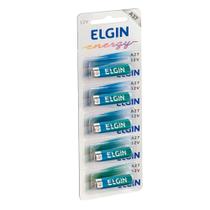 Bateria Alcalina Elgin 12V A27, 5 Unidades - ELE000000082196 Bateria Alcalina Elgin 12V A27, 5 Unidades - ELE000000082196