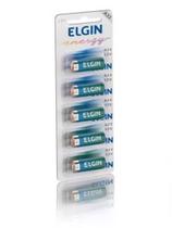 Bateria Alcalina Elgin A23 12 Volts Cartela Com 5 Unidades