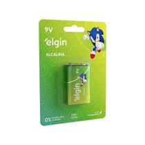 Bateria Alcalina Elgin com 1 unidade 9V 13955 Bateria Alcalina Elgin com 1 unidade 9V 13955