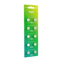 Bateria Alcalina ELGIN LR44 - Blister com 10 UNID.