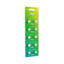 Bateria Alcalina Lr44 Elgin Cartela Com 10 Unidades F108 Bateria Alcalina Lr44 Elgin Cartela Com 10 Unidades F108