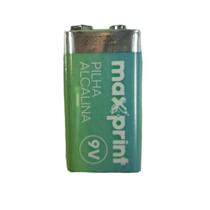 Bateria Alcalina Maxprint 9V Cartela Com 1 Uni Bateria Alcalina Maxprint 9V Cartela Com 1 Uni