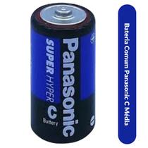 Bateria Alcalina Panasonic C Média 1 Unidade