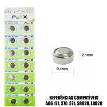 Bateria Alcalina Pilha 1,5V LR920 AG6 371 370 171 SR920 LR920
