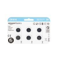 Bateria Amazon Basics CR1616 Lithium Coin Cell 3V (pacote com 6)
