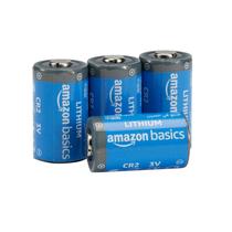 Bateria Amazon Basics CR2 Lithium 3V 800mAh, pacote com 4 Bateria Amazon Basics CR2 Lithium 3V 800mAh, pacote com 4