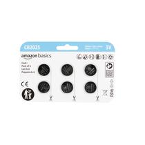 Bateria Amazon Basics CR2025 Lithium Coin Cell 3V (pacote com 6) Bateria Amazon Basics CR2025 Lithium Coin Cell 3V (pacote com 6)