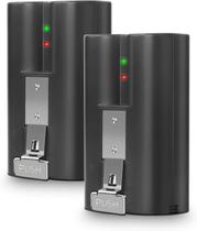 Bateria Amityke 3,65V 6040mAh para Ring Doorbell, pacote com 2 unidades Bateria Amityke 3,65V 6040mAh para Ring Doorbell, pacote com 2 unidades